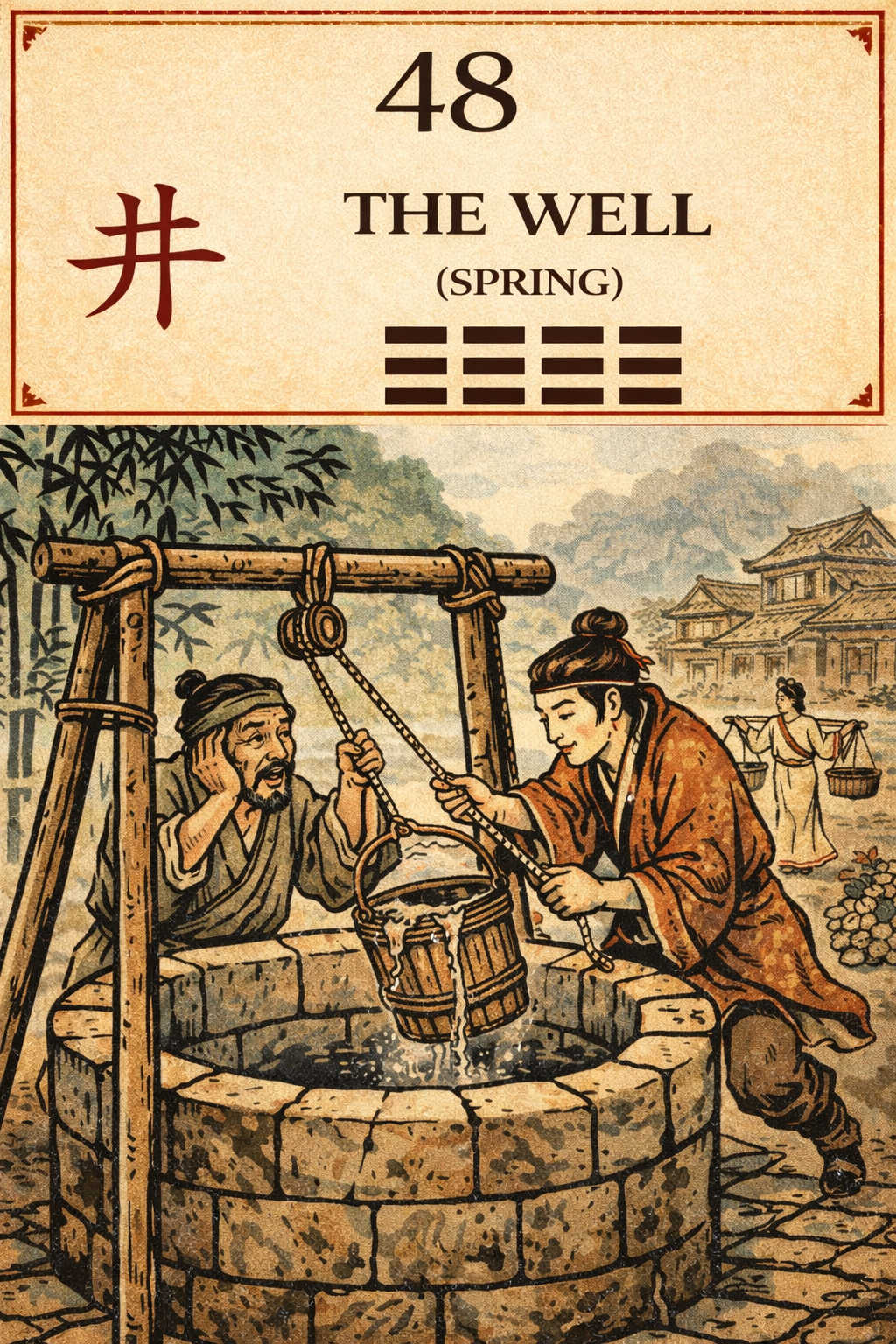 Hexagram 48 — The Well (illustration placeholder)