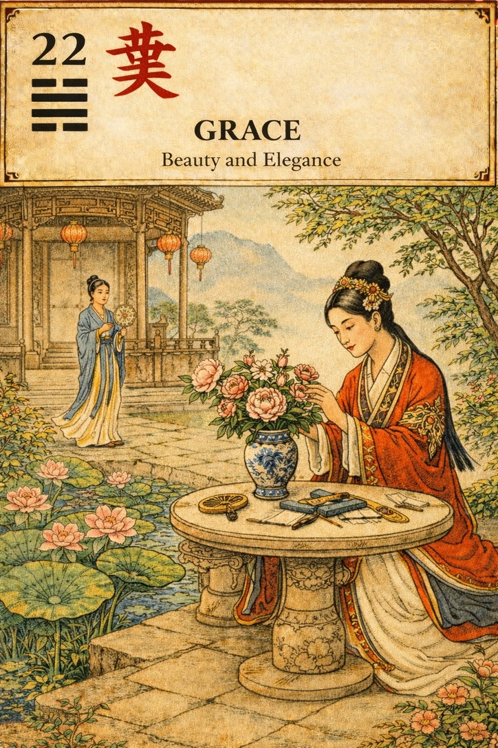 Hexagram 22 — Grace (illustration placeholder)